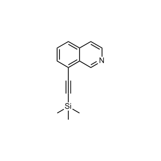 8-((Trimethylsilyl)ethynyl)isoquinoline