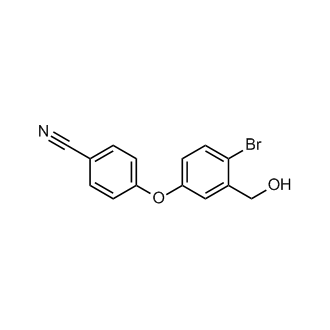 4-(4-Bromo-3-(hydroxymethyl)phenoxy)benzonitrile