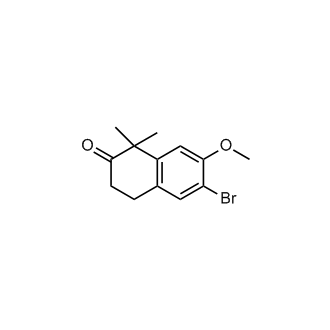 6-Bromo-7-methoxy-1,1-dimethyl-3,4-dihydronaphthalen-2(1H)-one