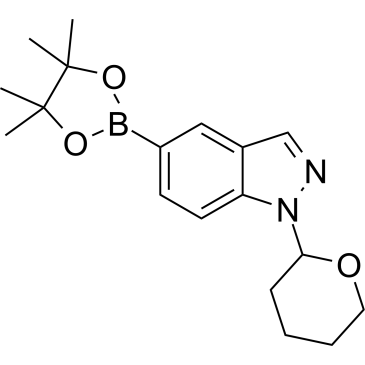 1-(Tetrahydro-2H-pyran-2-yl)-5-(4,4,5,5-tetramethyl-1,3,2-dioxaborolan-2-yl)-1H-indazole