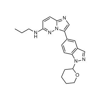 N-propyl-3-(1-(tetrahydro-2H-pyran-2-yl)-1H-indazol-5-yl)imidazo[1,2-b]pyridazin-6-amine