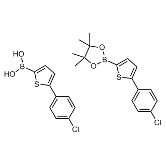 (5-(4-chlorophenyl)thiophen-2-yl)boronic acid