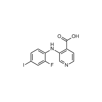 3-[(2-Fluoro-4-iodophenyl)amino]isonicotinic acid
