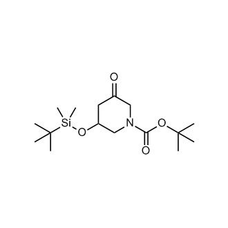 tert-Butyl 3-((tert-butyldimethylsilyl)oxy)-5-oxopiperidine-1-carboxylate