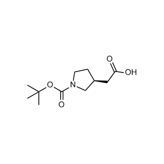 (S)-2-(1-(tert-butoxycarbonyl)pyrrolidin-3-yl)acetic acid