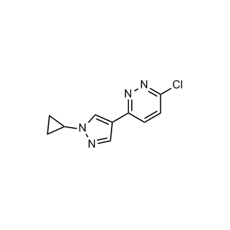 3-Chloro-6-(1-cyclopropyl-1H-pyrazol-4-yl)pyridazine