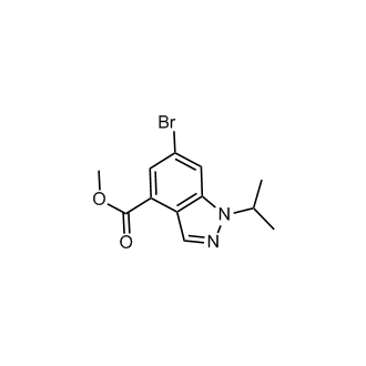Methyl 6-bromo-1-isopropyl-1H-indazole-4-carboxylate
