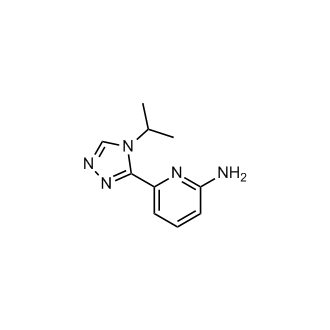 6-(4-Isopropyl-4H-1,2,4-triazol-3-yl)pyridin-2-amine