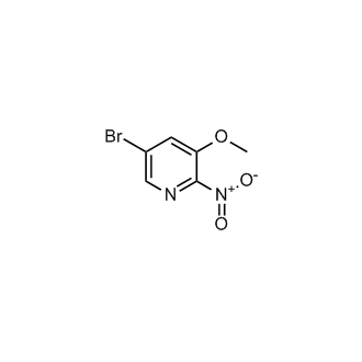 3-Bromo-5-methoxy-6-nitropyridine