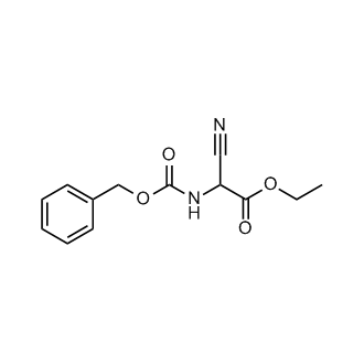 Ethyl 2-benzyloxycarbonylamino-2-cyanoacetate