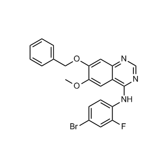7-(Benzyloxy)-N-(4-bromo-2-fluorophenyl)-6-methoxyquinazolin-4-amine