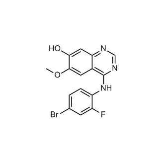 4-(4-Bromo-2-fluoroanilino)-7-hydroxy-6-methoxyquinazoline