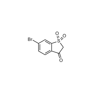 6-Bromobenzothiophen-3(2H)-one 1,1-dioxide