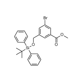 Methyl 3-bromo-5-(((tert-butyldiphenylsilyl)oxy)methyl)benzoate