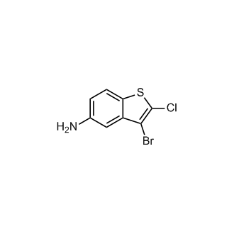3-Bromo-2-chlorobenzo[b]thiophen-5-amine