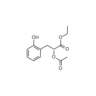 Ethyl (2R)-2-acetoxy-3-(2-hydroxyphenyl)propanoate