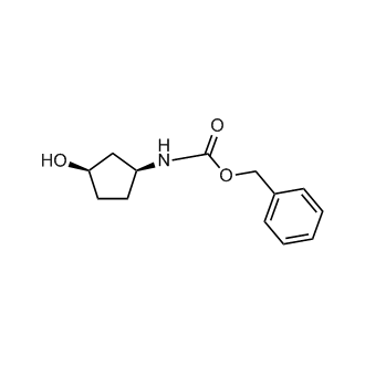 Benzyl N-[(1S,3R)-rel-3-hydroxycyclopentyl]carbamate