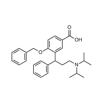 N,N-Diisopropyl[3-(2-benzyloxy-5-carboxyphenyl)-3-phenylpropyl]amine