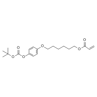 6-(4-((tert-Butoxycarbonyl)oxy)phenoxy)hexyl acrylate