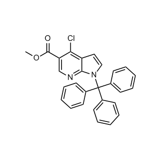 Methyl 4-chloro-1-trityl-1H-pyrrolo[2,3-b]pyridine-5-carboxylate