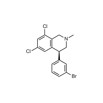 (S)-4-(3-bromophenyl)-6,8-dichloro-2-methyl-1,2,3,4-tetrahydroisoquinoline