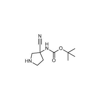 tert-Butyl N-(3-cyanopyrrolidin-3-yl)carbamate