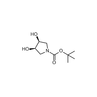 rel-(3R,4S)-tert-Butyl 3,4-dihydroxypyrrolidine-1-carboxylate