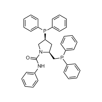 (2S,4S)-4-(Diphenylphosphino)-2-[(diphenylphosphino)methyl]-N-phenyl-1-pyrrolidinecarboxamide