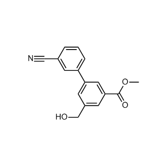 Methyl 3-(3-cyanophenyl)-5-(hydroxymethyl)benzoate