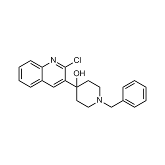 3-(1-Benzyl-4-hydroxypiperidin-4-yl)-2-chloroquinoline
