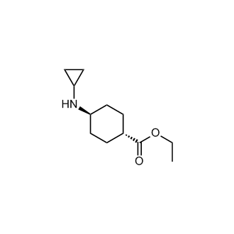 trans-Ethyl (1R,4R)-4-(cyclopropylamino)cyclohexane-1-carboxylate