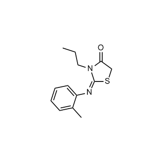 (Z)-3-propyl-2-(o-tolylimino)thiazolidin-4-one
