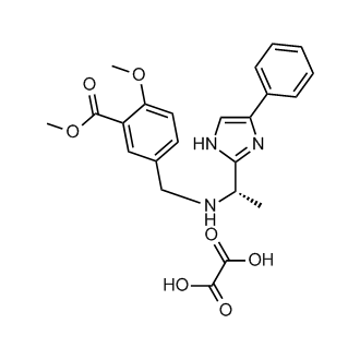 Methyl (S)-2-methoxy-5-(((1-(4-phenyl-1H-imidazol-2-yl)ethyl)amino)methyl)benzoate oxalate