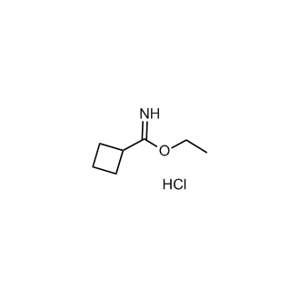 Ethyl cyclobutanecarbimidate hydrochloride