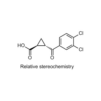 tran-(1S,2S)-2-(3,4-Dichlorobenzoyl)cyclopropane-1-carboxylic acid