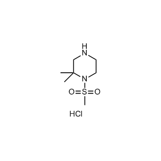 1-Methylsulfonyl-2,2-dimethylpiperazine hydrochloride