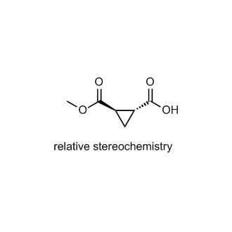 (1R,2R)-rel-2-(Methoxycarbonyl)cyclopropanecarboxylic acid