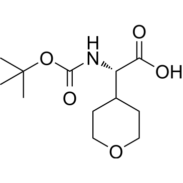 (S)-2-(tert-Butoxycarbonylamino)-2-(tetrahydro-2H-pyran-4-yl)acetic acid
