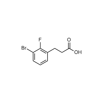 3-(3-Bromo-2-fluorophenyl)propanoic acid