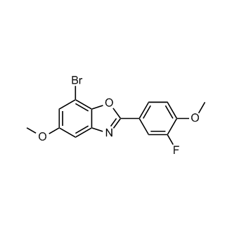 7-Bromo-2-(3-fluoro-4-methoxyphenyl)-5-methoxy-1,3-benzoxazole