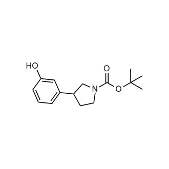 tert-Butyl 3-(3-hydroxyphenyl)pyrrolidine-1-carboxylate