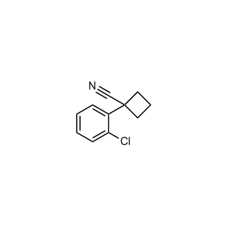 1-(2-Chlorophenyl)cyclobutanecarbonitrile
