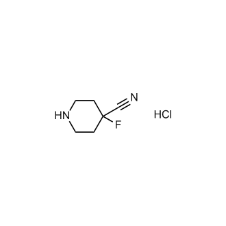 4-Fluoropiperidine-4-carbonitrile hydrochloride
