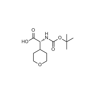 (R)-2-((tert-Butoxycarbonyl)amino)-2-(tetrahydro-2H-pyran-4-yl)acetic acid
