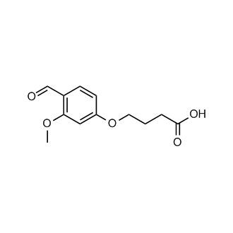 4-(4-Formyl-3-methoxyphenoxy)butanoic acid