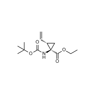 Ethyl (1R,2S)-1-((tert-butoxycarbonyl)amino)-2-vinylcyclopropane-1-carboxylate