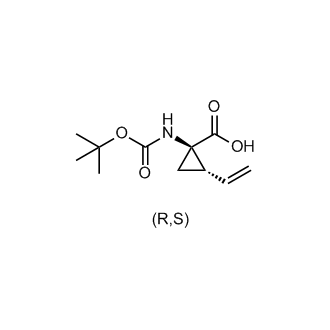 rel-(1R,2S)-1-[[(1,1-Dimethylethoxy)carbonyl]amino]-2-ethenylcyclopropanecarboxylic acid