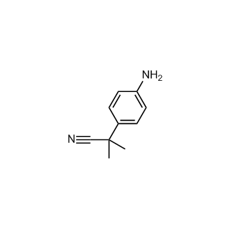 2-(4-Aminophenyl)-2-methylpropanenitrile