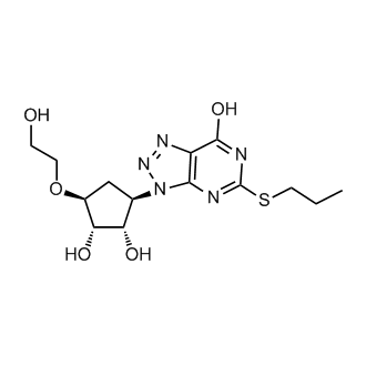 (1S,2S,3R,5S)-3-(7-hydroxy-5-(propylthio)-3H-[1,2,3]triazolo[4,5-d]pyrimidin-3-yl)-5-(2-hydroxyethoxy)cyclopentane-1,2-diol