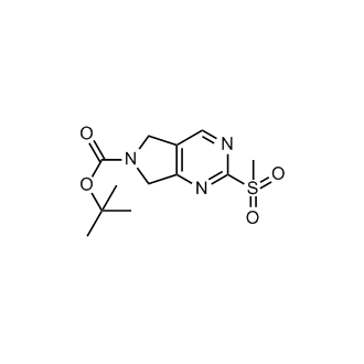 tert-Butyl 2-(methylsulfonyl)-5H-pyrrolo[3,4-d]pyrimidine-6(7H)-carboxylate